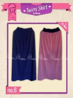 Twins Skirt MiuLan 8. Electric - Dusty Pink