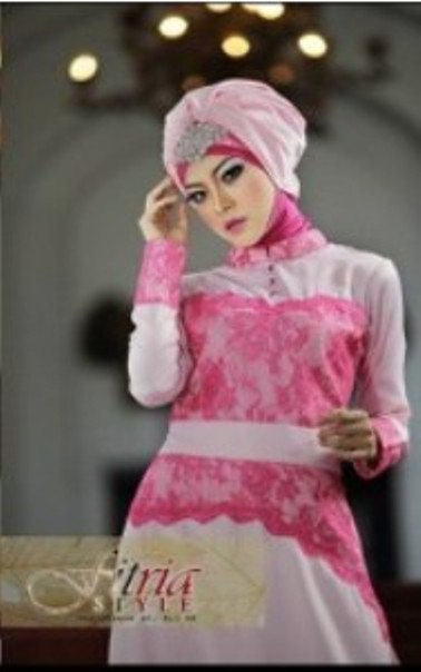 Frecily Pink – Baju Muslim GAMIS Modern