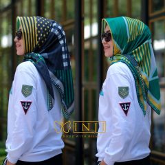 Jilbab Inji Motif H