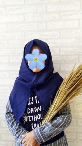 Jilbab Tammia 4 Warna Navy Blue